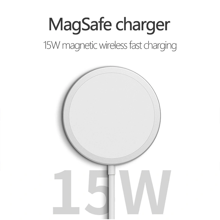 Factory Direct Sale Magsafe Wireless Charger Magnetic Charger for iPhone 12 Cell Mobile Accessories