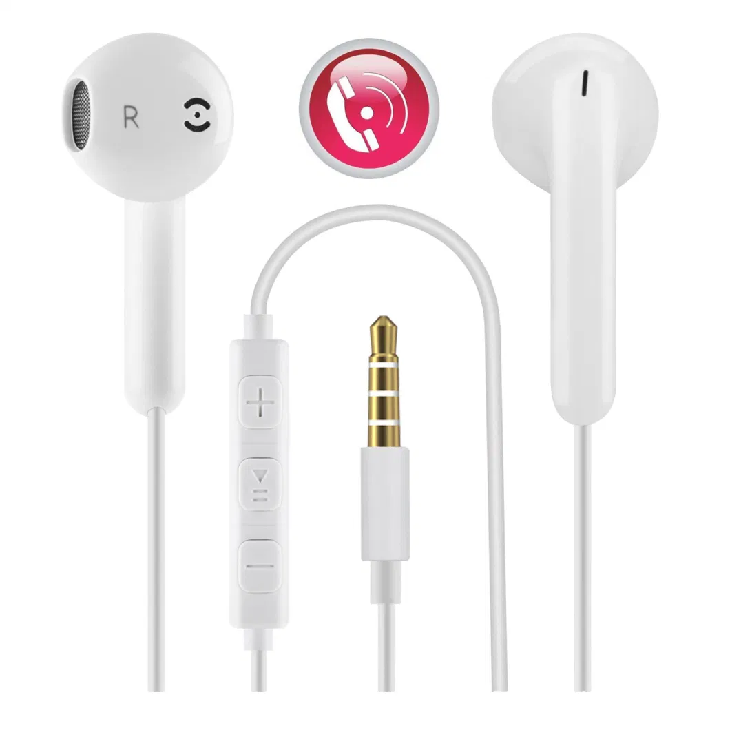 Trending Popular in-Ear Style 3.5mm Connectors Cellphone Wired Earbuds