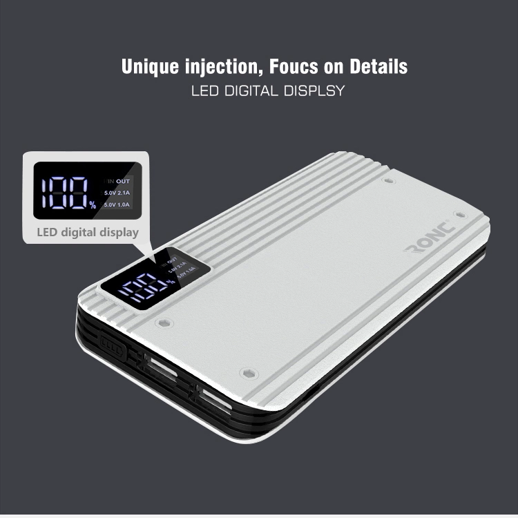Wireless Charger Mobile Power Bank 10000mAh with Qi wireless Charging