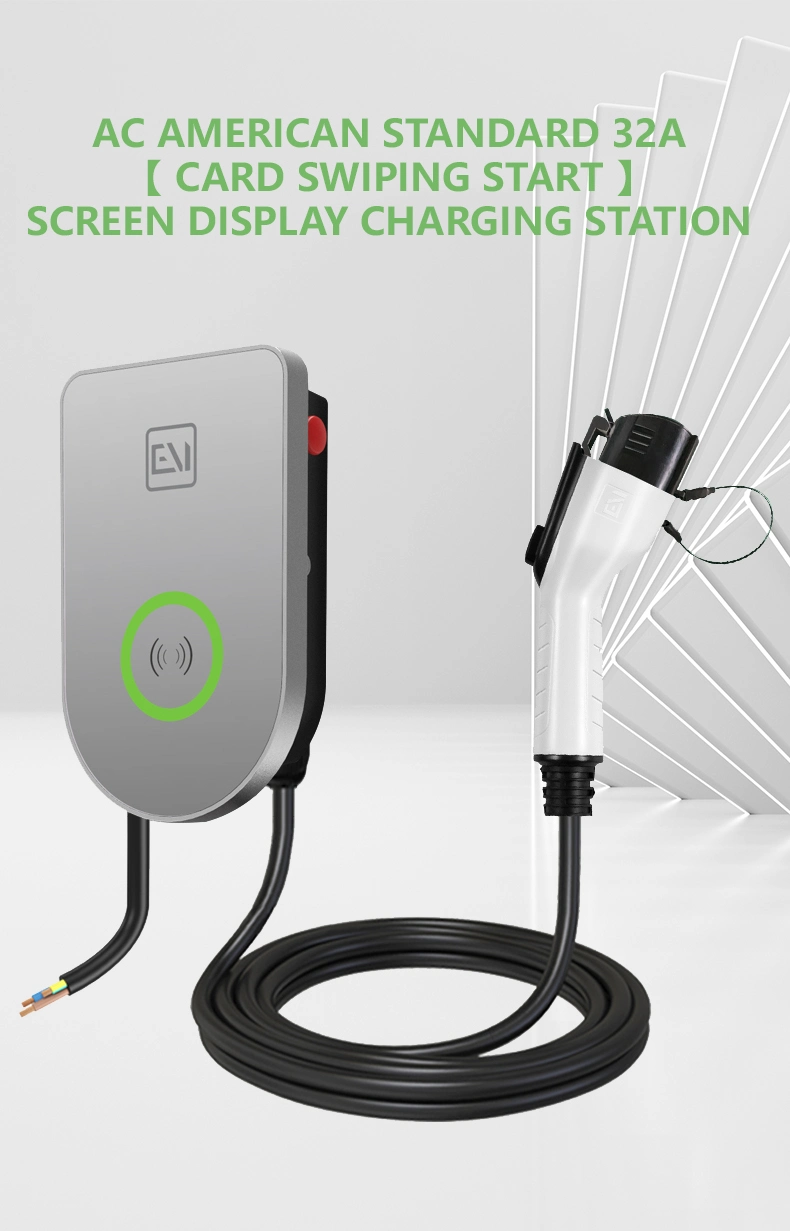 The Factory Manufactures American Standard Credit Card Wired 16A 265V Wireless Charging Garage Charging Pile Charging Station Portable 3-in-1 Fast Charger